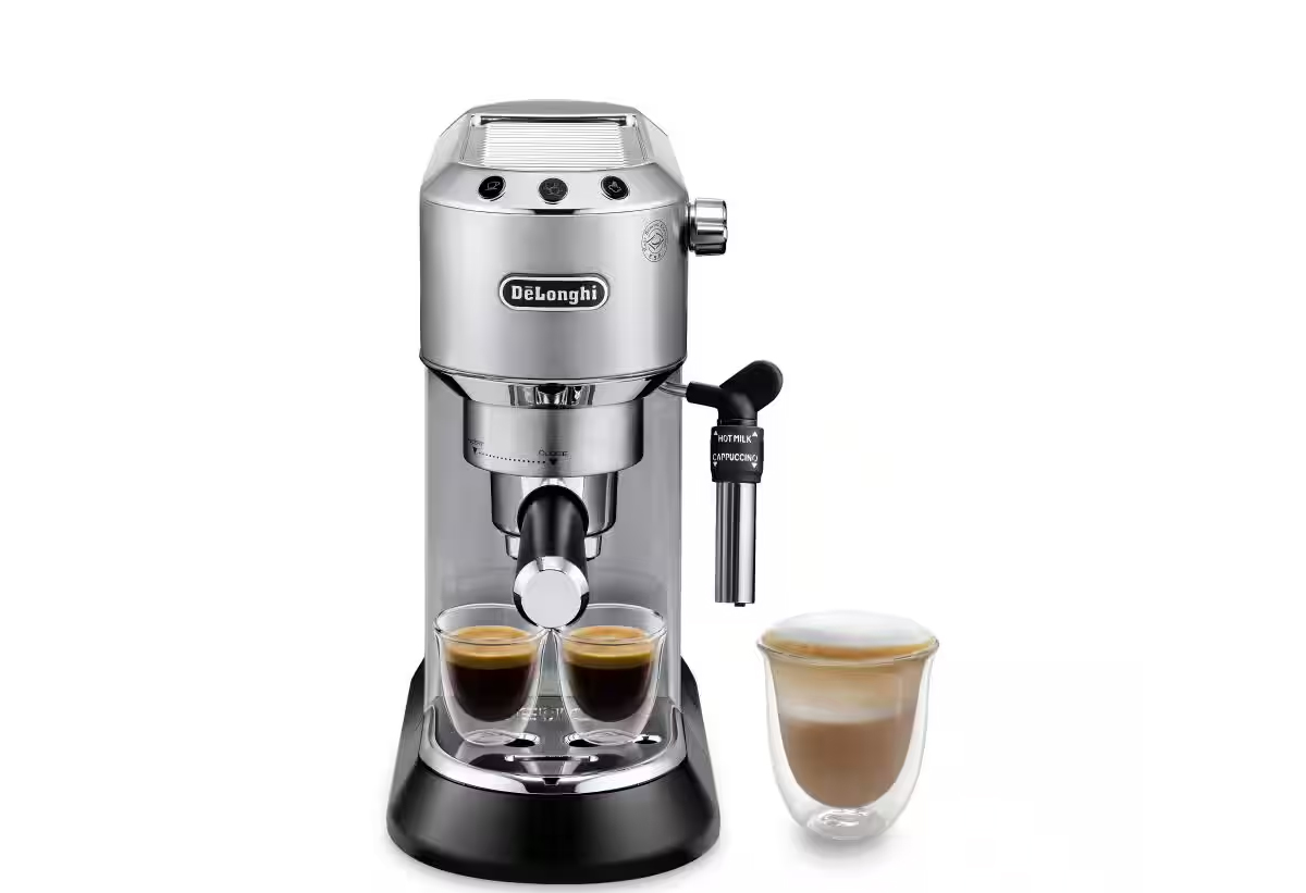 Απεικονίζεται η καφετιέρα